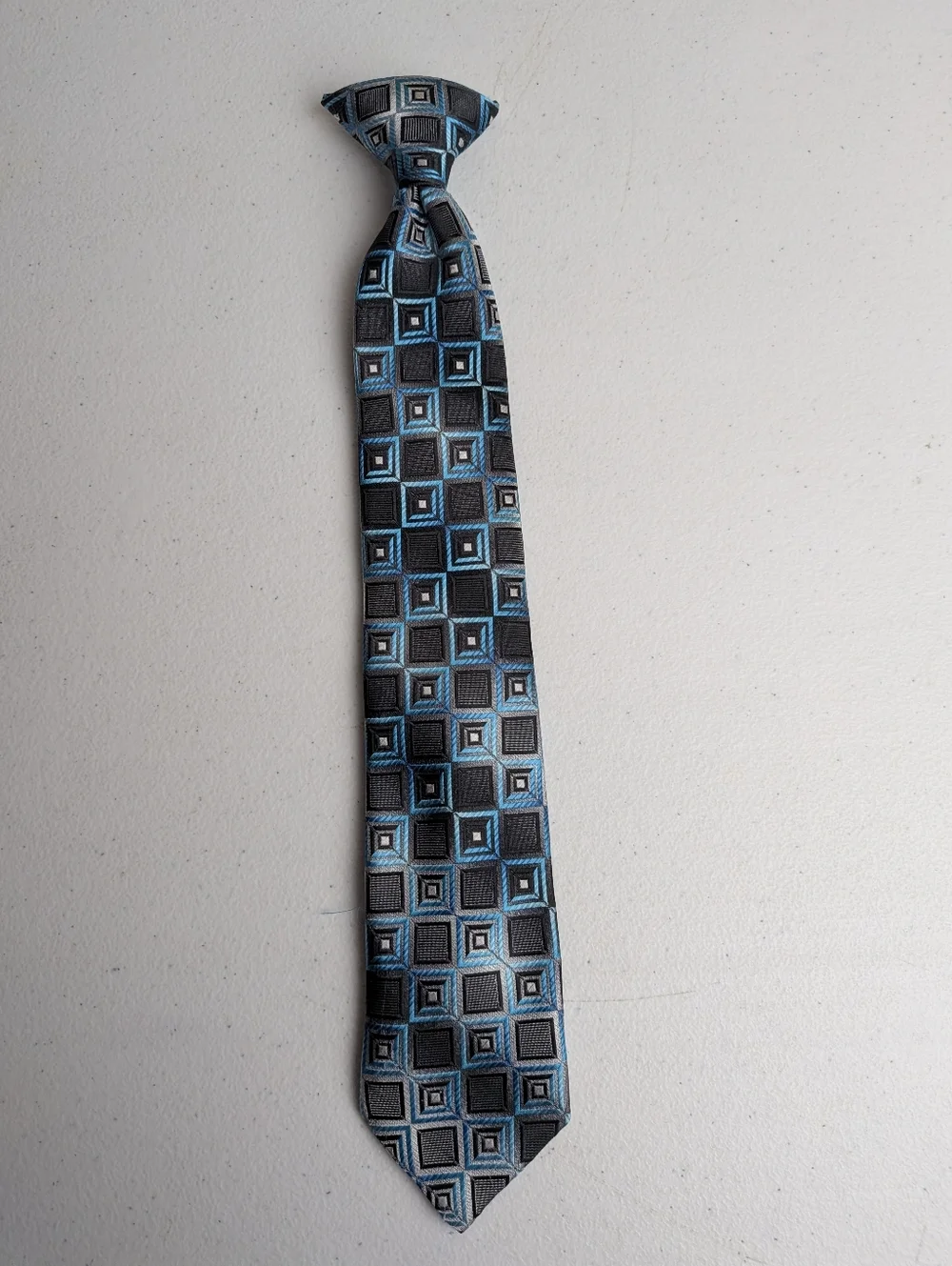 Boys Variety Clip On Ties 10 Pack Bergamo New York/George  11-15 Length Formal